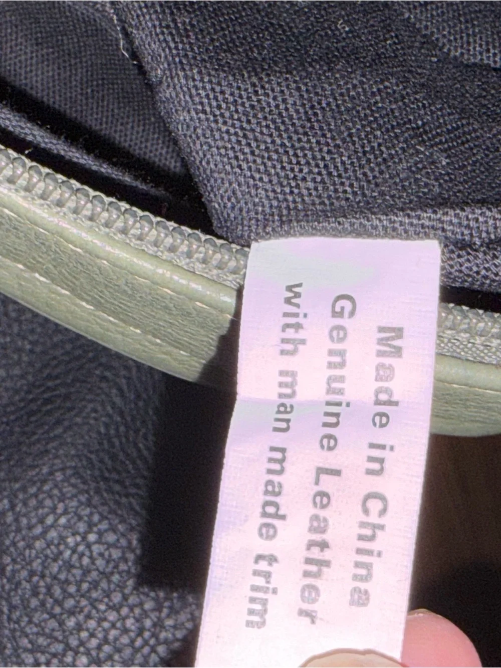Tig & Co Y2K 90’s Vintage genuine leather bag - Picture 7 of 10